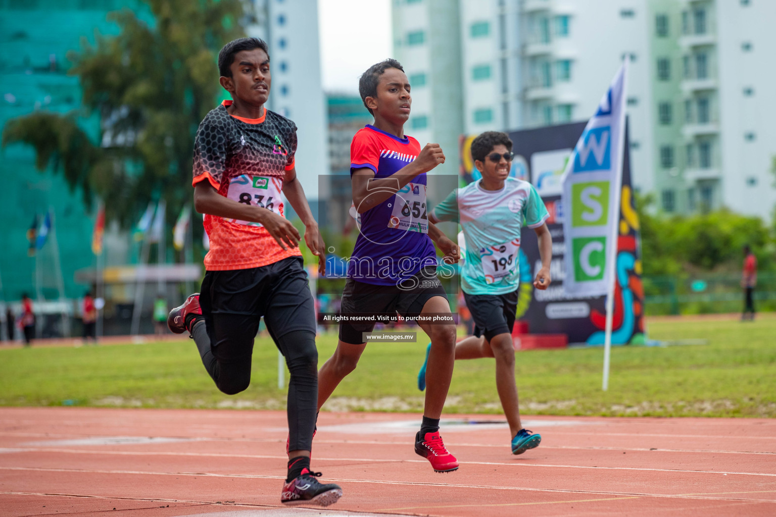 Day two of Inter School Athletics Championship 2023 was held at Hulhumale' Running Track at Hulhumale', Maldives on Sunday, 15th May 2023. Photos: Nausham Waheed / images.mv