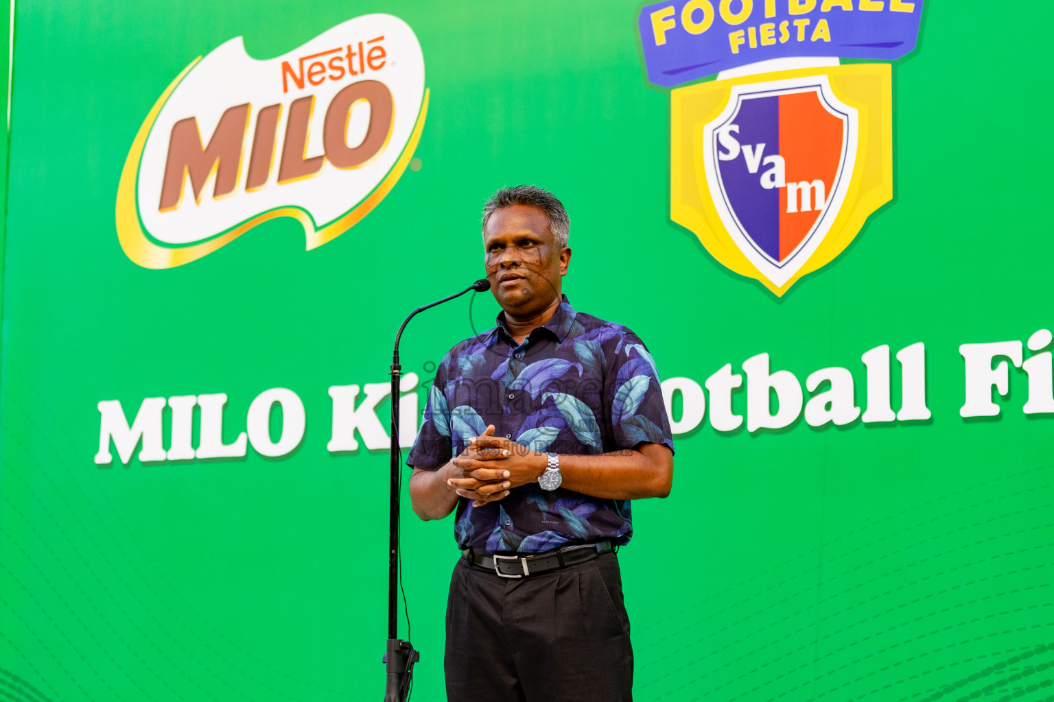 Day 2 of MILO Kids Football Fiesta was held at National Stadium in Male', Maldives on Saturday, 24th February 2024.