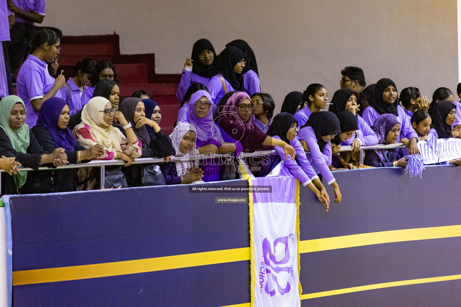 Day2 of 24th Interschool Netball Tournament 2023 was held in Social Center, Male', Maldives on 28th October 2023. Photos: Nausham Waheed / images.mv