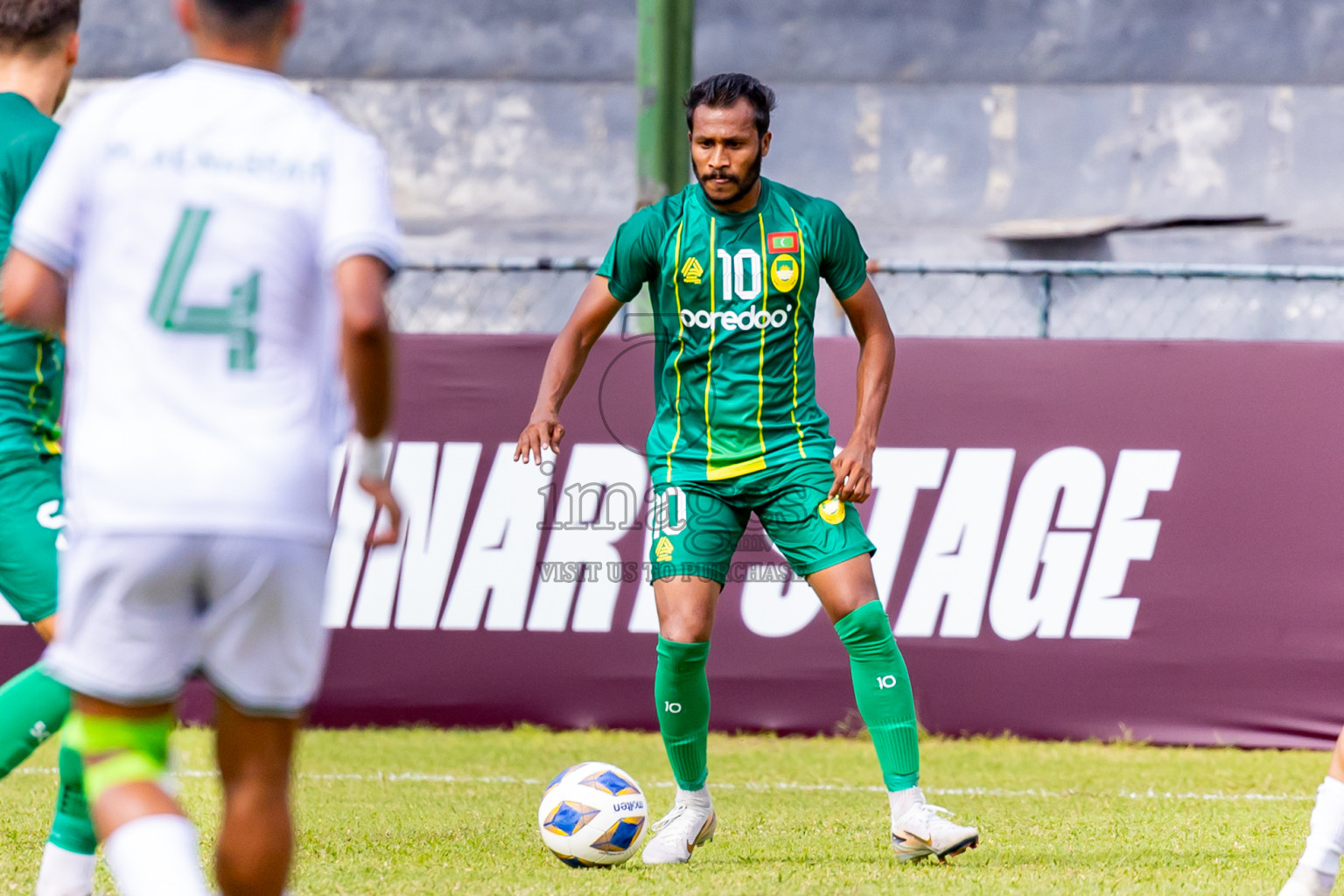 Maziya SC vs Al Arabi SC in AFC Challenge League 2025/26 Preliminary Stage was held at National Stadium in Male', Maldives on Tuesday, 12th August 2025. Photos: Nausham Waheed / images.mv