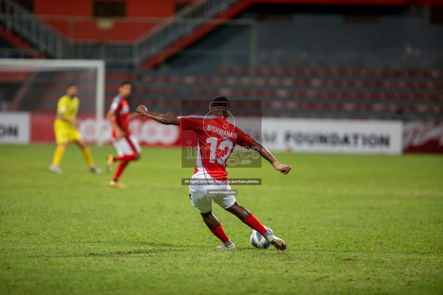 AFC Cup 2021 - Bashundhara Kings vs Maziya SRC in Male', Maldives on 18 August 2021.