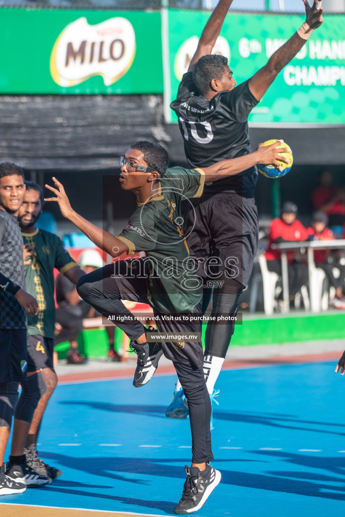 Day 5 of 6th MILO Handball Maldives Championship 2023, held in Handball ground, Male', Maldives on Friday, 24th May 2023 Photos: Shuu Abdul Sattar/ Images.mv