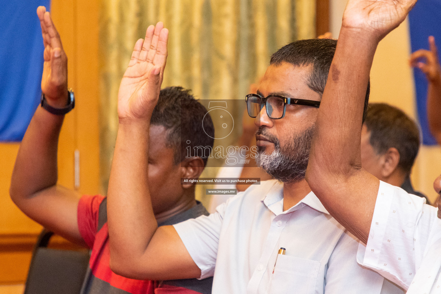 General Meeting of NRSC was held on Friday, 27th May 202 at SHE Building (3rd Floor) Photos: Ismail Thoriq / images.mv