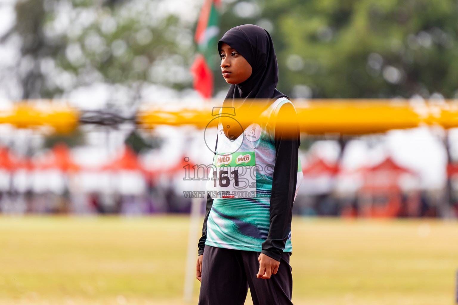 Day 4 of Inter-school Athletics Championship 2025 held in Ekuveni Synthetic Track, Male', Maldives on Thursday, 09th October 2025. Photos by: Nausham Waheed / Images.mv