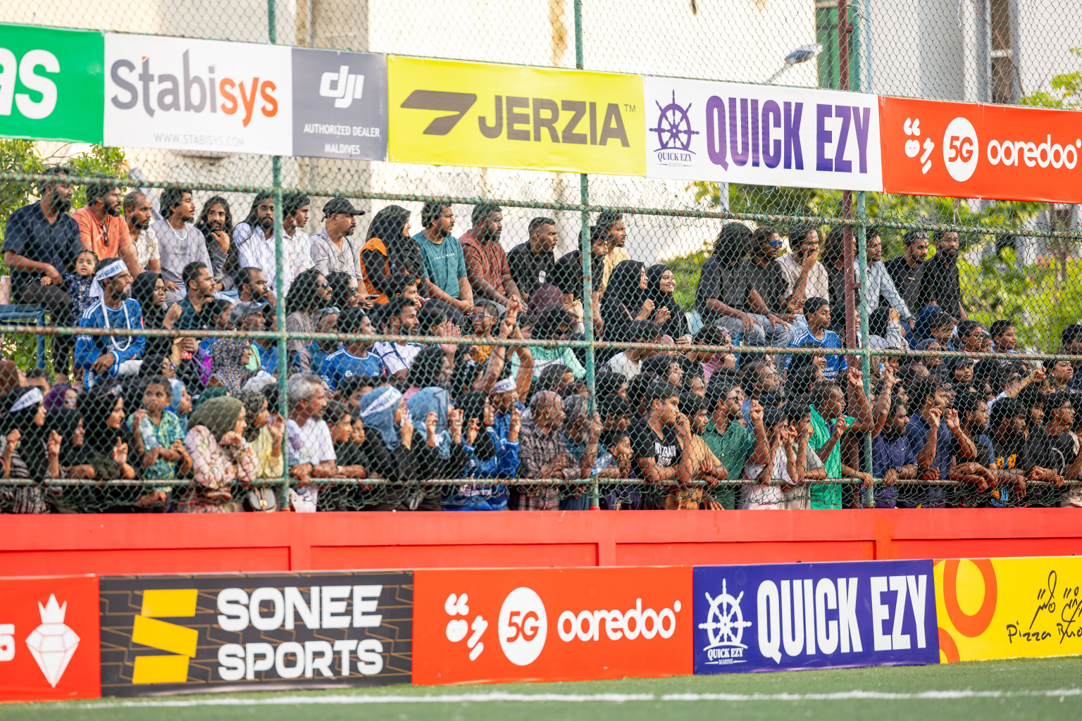 AA. Mathiveri VS AA. Thoddoo in Atoll Round Final on Day 20 of Golden Futsal Challenge 2025 was held on Friday, 24th January 2025, in Hulhumale', Maldives. Photos: Ismail Thoriq / images.mv