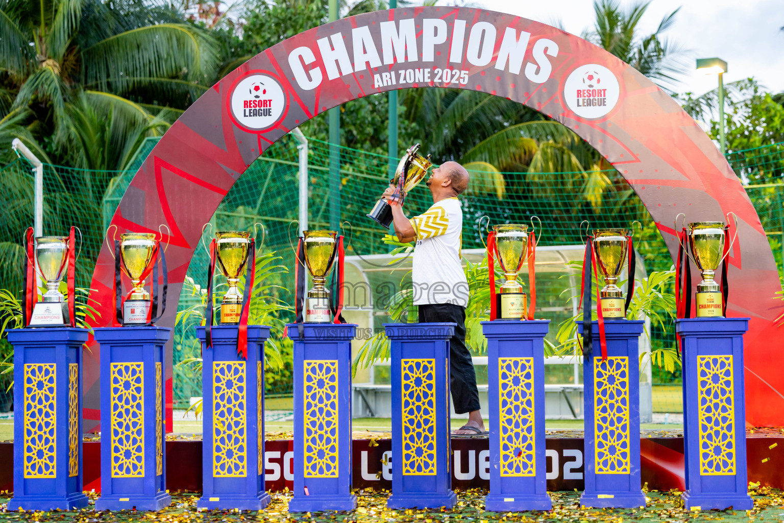 Barcelo vs Conrad in the Final of Resort League 2025 (Ari Zone) was held on Sunday, 28th June 2025 in Conrad Maldives Rangali Island, Alif Dhaalu Atoll, Maldives. Photos: Nausham Waheed / images.mv