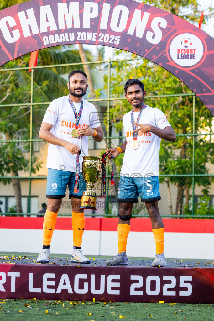 Final of Resort League 2025 (Dhaalu Zone) was held on Saturday, 24th May 2025 in Niyama Private island, Dhaalu Atoll, Maldives. Photos: Nausham Waheed / images.mv