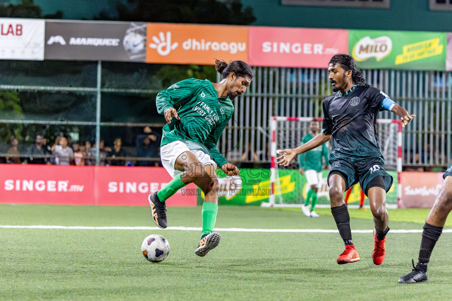 SDFC VS TEAM BADHAHI in Club Maldives Classic 2024 held in Rehendi Futsal Ground, Hulhumale', Maldives on Monday, 9th September 2024. Photos: Nausham Waheed / images.mv