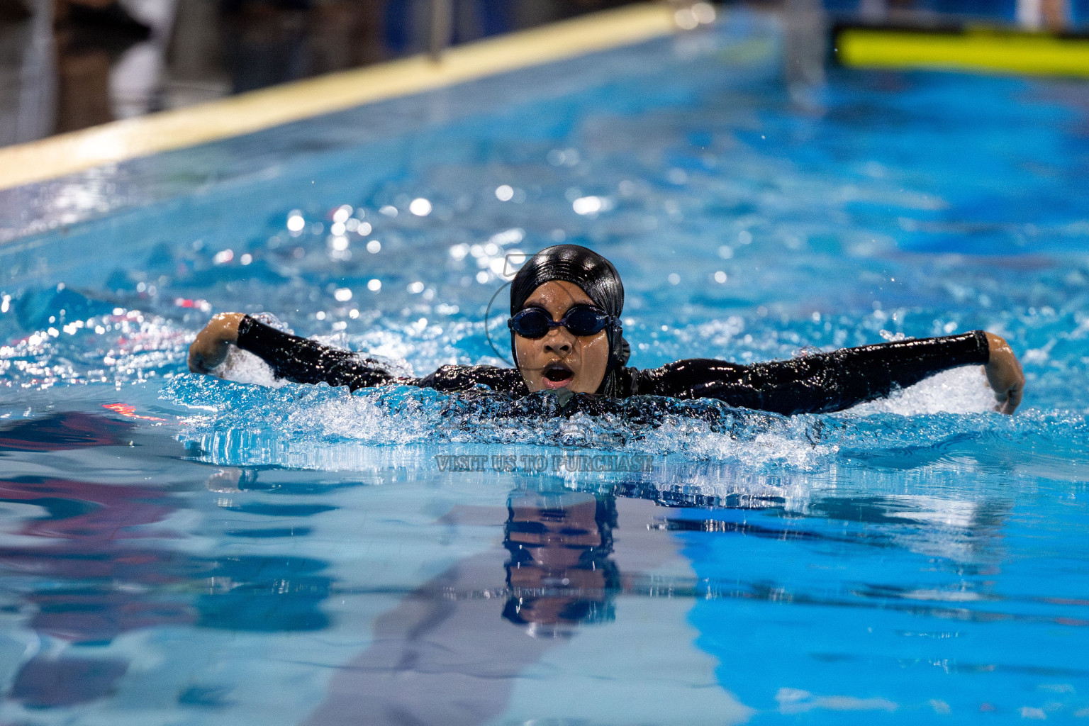 20th Inter-school Swimming Competition 2024 held in Hulhumale', Maldives on Monday, 14th October 2024. 
Photos: Hassan Simah / images.mv