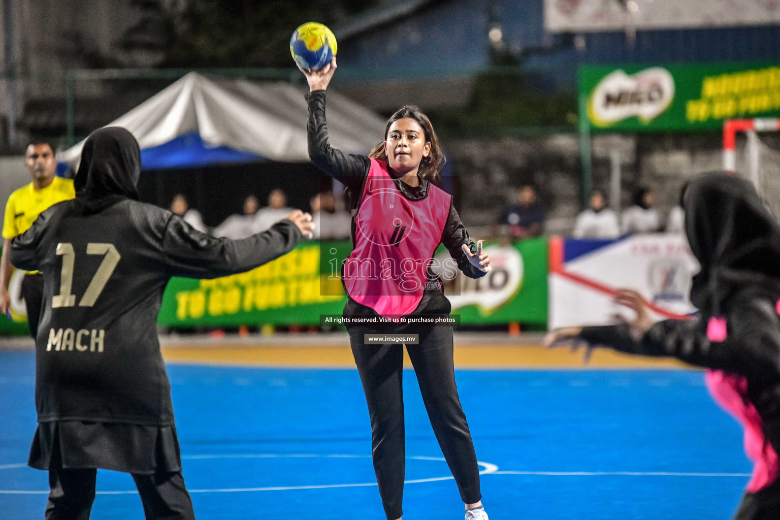 Day 5 of Milo 6th Inter Office Handball Tournament 2022 - Photos by Nausham Waheed