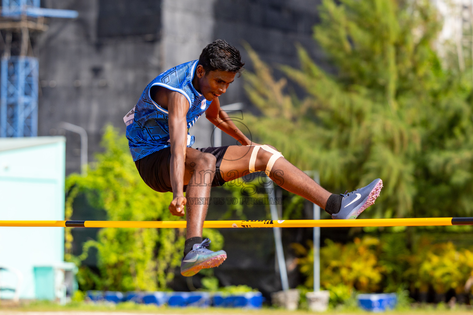 Day 2 of MWSC Interschool Athletics Championships 2024 held in Hulhumale Running Track, Hulhumale, Maldives on Sunday, 10th November 2024. 
Photos by:  Hassan Simah / Images.mv