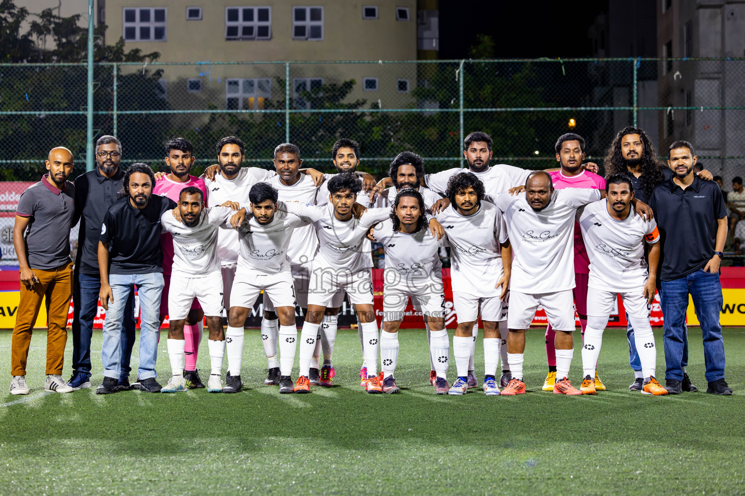 Silver Sands vs Club Apollo in Day 8 of Office League 2025 was held on Wednesday, 23rd April 2025 in Hulhumale', Maldives. Photos: Nausham Waheed  / images.mv