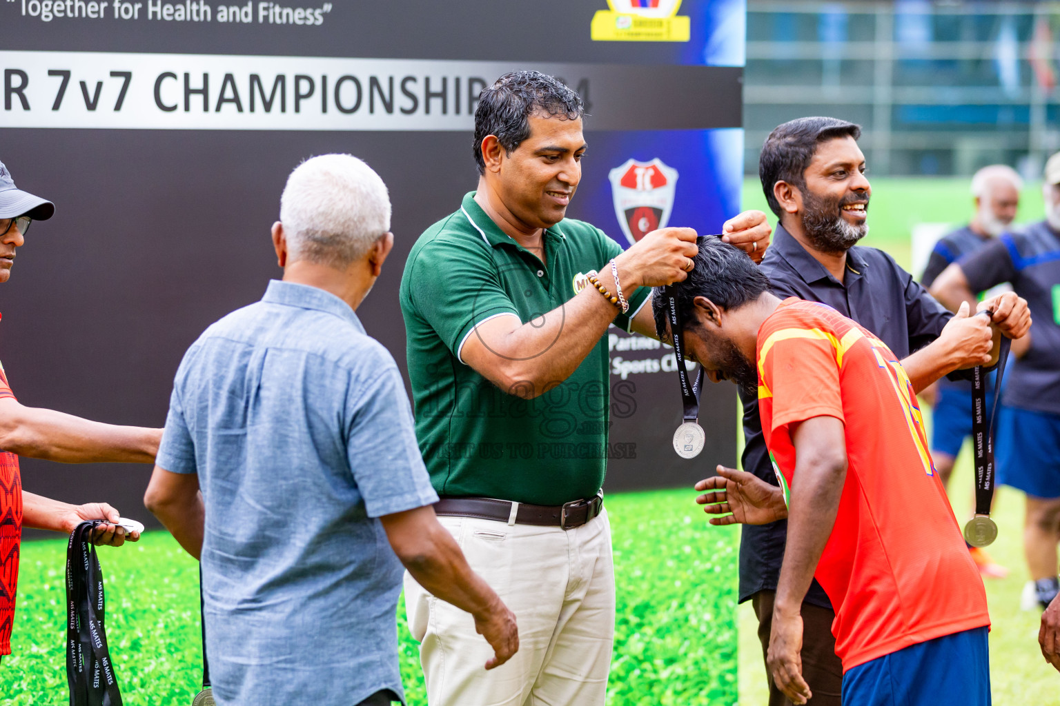 Day 3 of MILO Soccer 7 v 7 Championship 2024 was held at Henveiru Stadium in Male', Maldives on Saturday, 25th April 2024. Photos: Nausham Waheed / images.mv