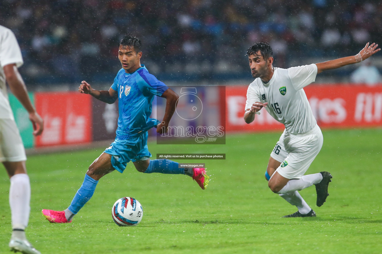 India vs Pakistan in the opening match of SAFF Championship 2023 held in Sree Kanteerava Stadium, Bengaluru, India, on Wednesday, 21st June 2023. Photos: Nausham Waheed / images.mv