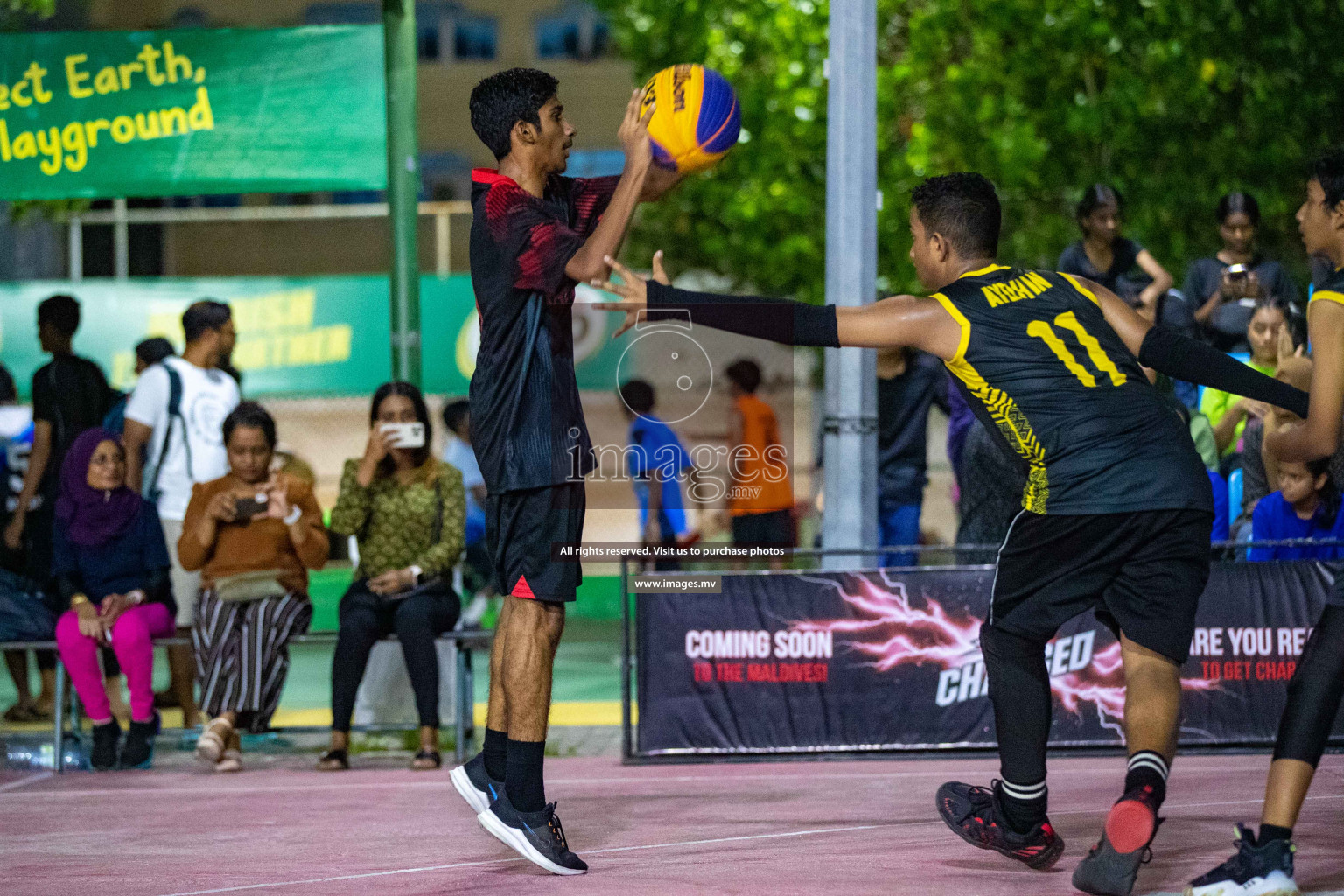 Day3 of Slamdunk by Sosal on 14th April 2023 held in Male'. Photos: Nausham waheed /images.mv