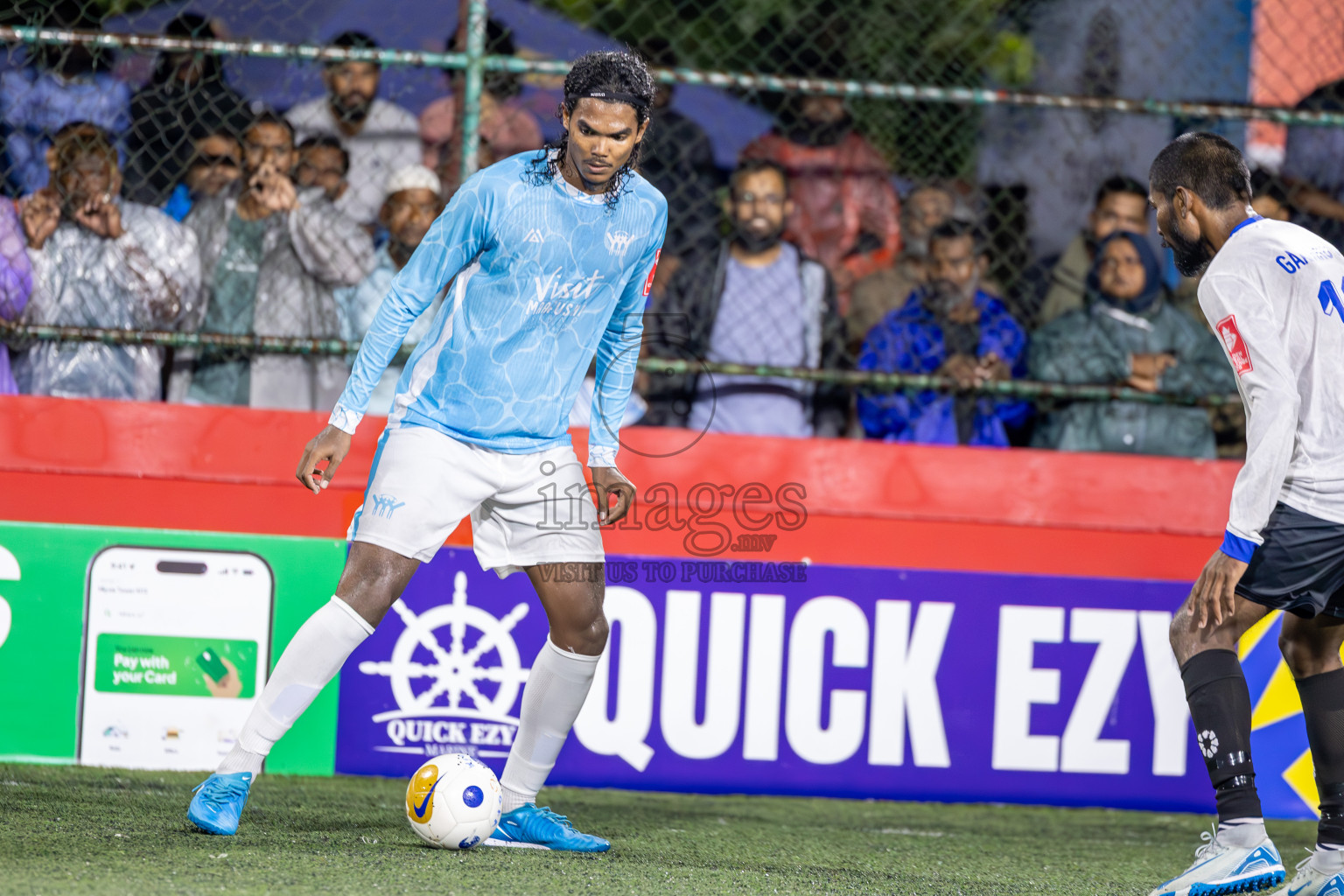 K Gaafaru vs K Maafushi in Day 10 of Golden Futsal Challenge 2025 was held on Tuesday, 14th January 2025, in Hulhumale', Maldives Photos: Ismail Thoriq / images.mv