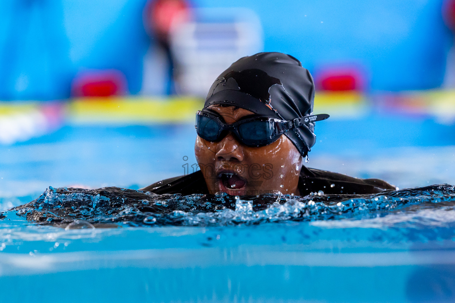 Day 2 of 20th Inter-school Swimming Competition 2024 held in Hulhumale', Maldives on Sunday, 13th October 2024. Photos: Nausham Waheed / images.mv