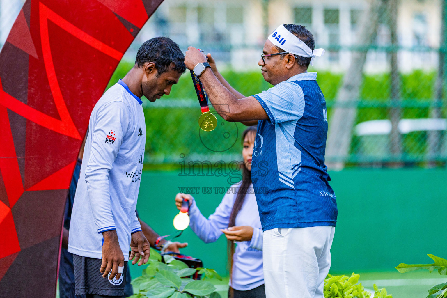 Waldorf Astoria vs SAII Lagoon in Finals of Resort League 2025 (South Male Zone) was held on Sunday, 19th October 2025 in Crossroads's Maldives, Photos: Areef Adam / images.mv