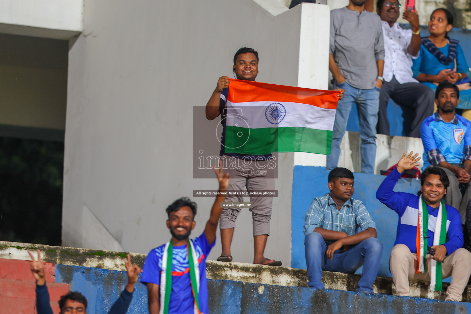 India vs Kuwait in SAFF Championship 2023 held in Sree Kanteerava Stadium, Bengaluru, India, on Tuesday, 27th June 2023. Photos: Nausham Waheed/ images.mv