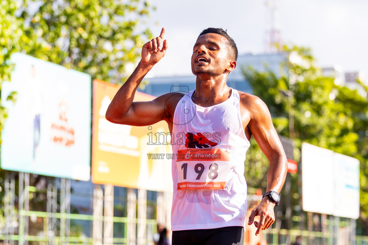 Day 3 of National Athletics Championship 2025 was held at Ekuveni Running Ground in Male', Maldives on Saturday, 16th August 2025. Photos: Nausham Waheed / images.mv
