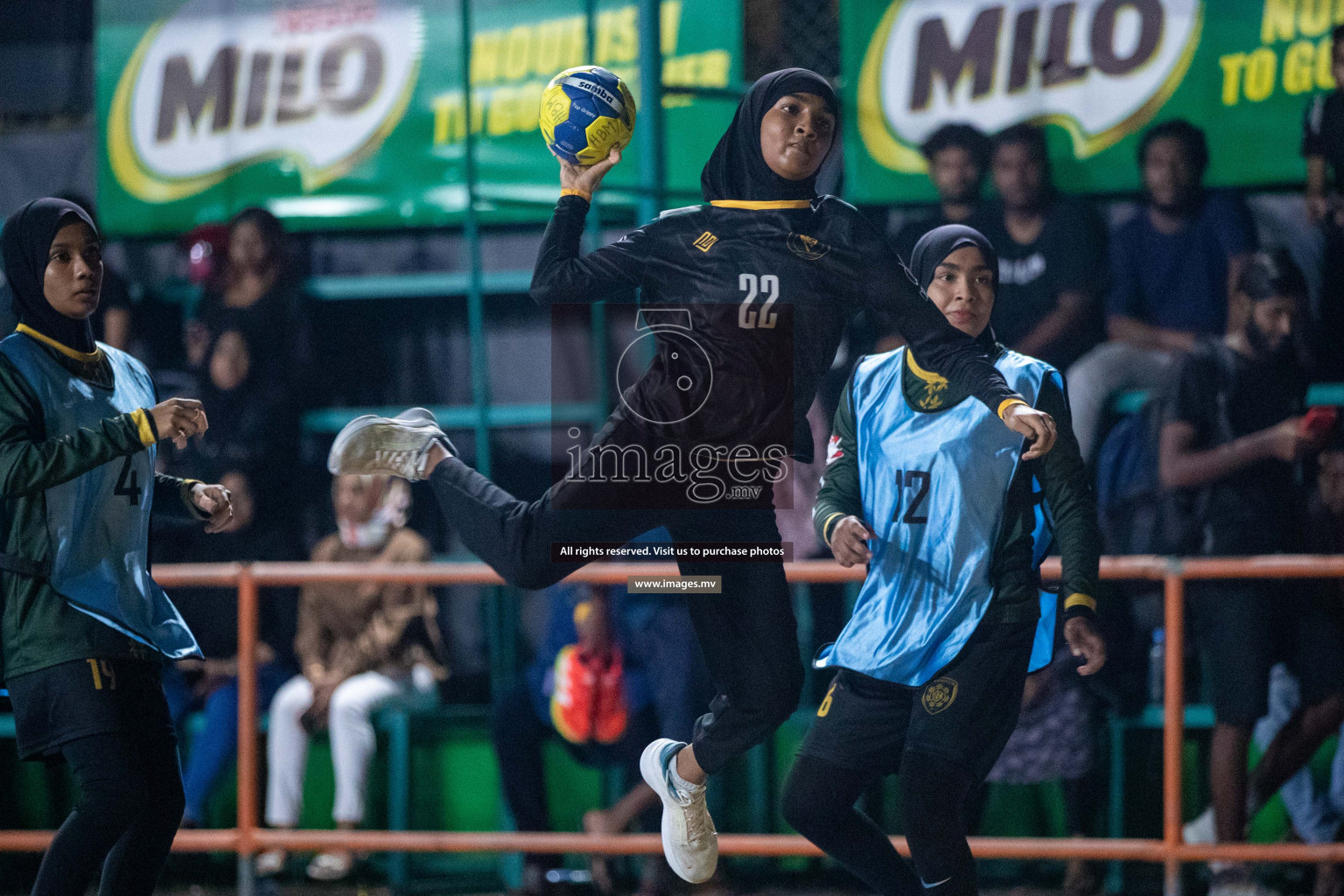 Day 3 of 6th MILO Handball Maldives Championship 2023, held in Handball ground, Male', Maldives on Friday, 22nd May 2023 Photos: Nausham Waheed/ Images.mv