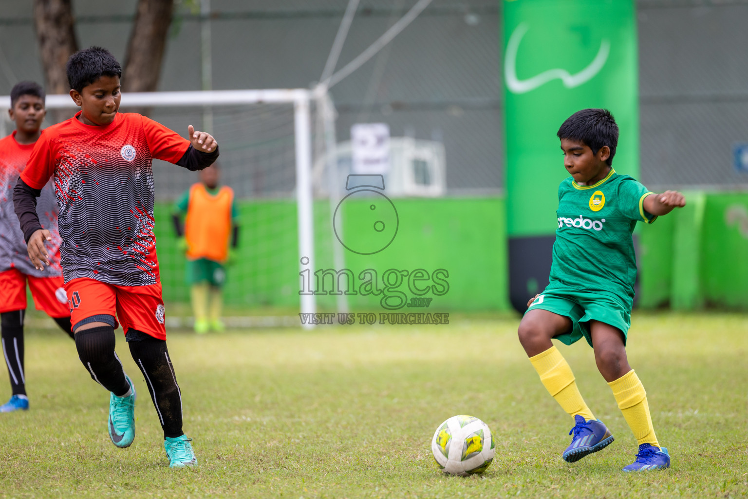 Day 2 of MILO Academy Championship 2024 - U12 was held at Henveiru Grounds in Male', Maldives on Friday, 5th July 2024.
Photos: Ismail Thoriq / images.mv