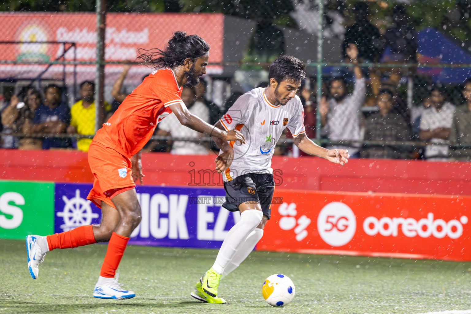 Th Gaadhiffushi vs Th Hirilandhoo  in Day 6 of Golden Futsal Challenge 2025 on Friday, 6th January 2025, in Hulhumale', Maldives
Photos: Ismail Thoriq / images.mv