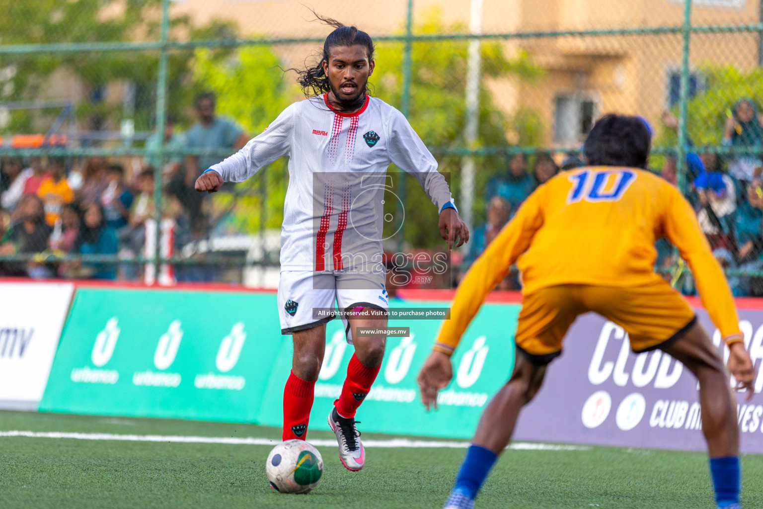 Customs RC vs ERFC in Club Maldives Cup 2023 held in Hulhumale, Maldives, on Monday, 24th July 2023. Photos: Ismail Thoriq / images.mv