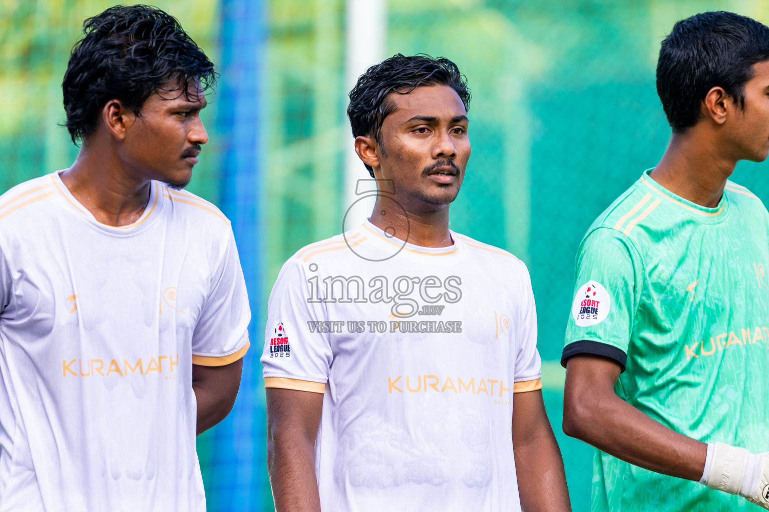 Kuramathi vs Barcelo in Day 6 of Resort League 2025 (Ari Zone) was held on Wednesday, 25th June 2025 in Conrad Maldives Rangali Island, Alif Dhaalu Atoll, Maldives. Photos: Nausham Waheed / images.mv
