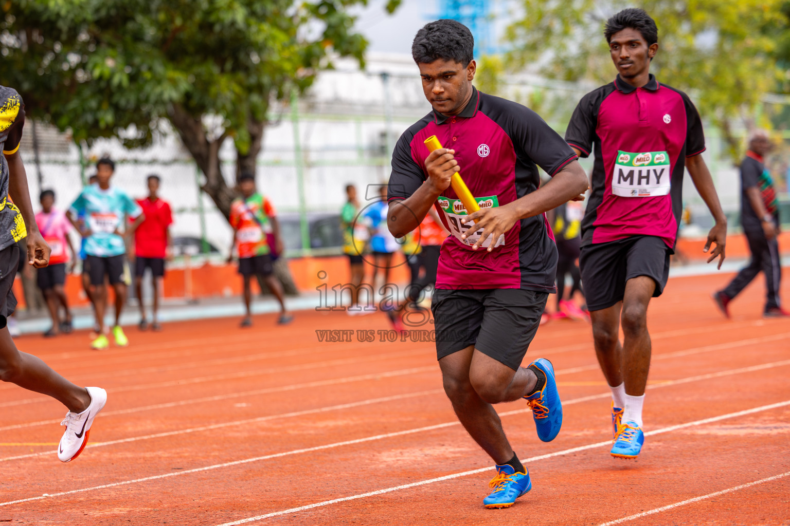 Day 6 of Inter-school Athletics Championship 2025 held in Ekuveni Synthetic Track, Male', Maldives on Sunday, 12th October 2025. Photos by: Ismail Thoriq / Images.mv