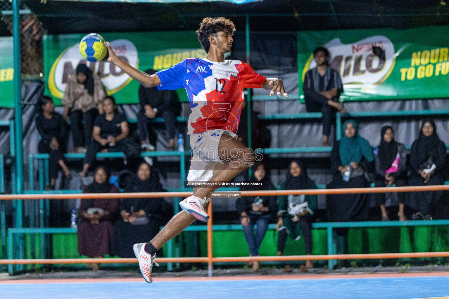 Day 12th of 6th MILO Handball Maldives Championship 2023, held in Handball ground, Male', Maldives on 1st June 2023 Photos: Shuu/ Images.mv