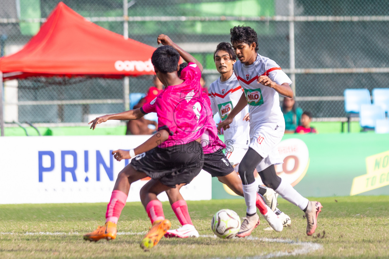 United Victory vs TC Sports Club in Day 7 of Dhivehi Youth League 2024 held at Henveiru Stadium on Sunday, 1st December 2024. Photos: Shuu Abdul Sattar, / Images.mv