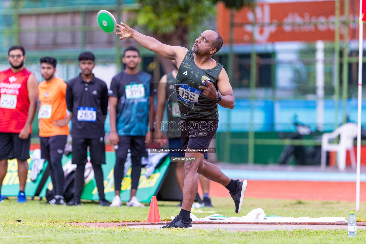 Day 2 of National Athletics Championship 2023 was held in Ekuveni Track at Male', Maldives on Friday, 24th November 2023. Photos: Nausham Waheed / images.mv