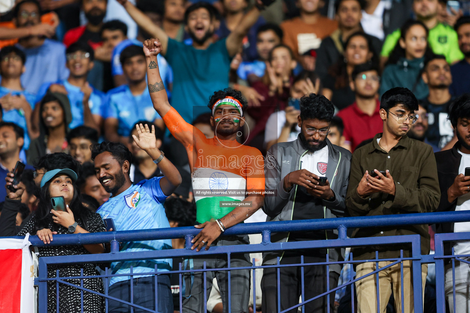 Kuwait vs India in the Final of SAFF Championship 2023 held in Sree Kanteerava Stadium, Bengaluru, India, on Tuesday, 4th July 2023. Photos: Nausham Waheed / images.mv