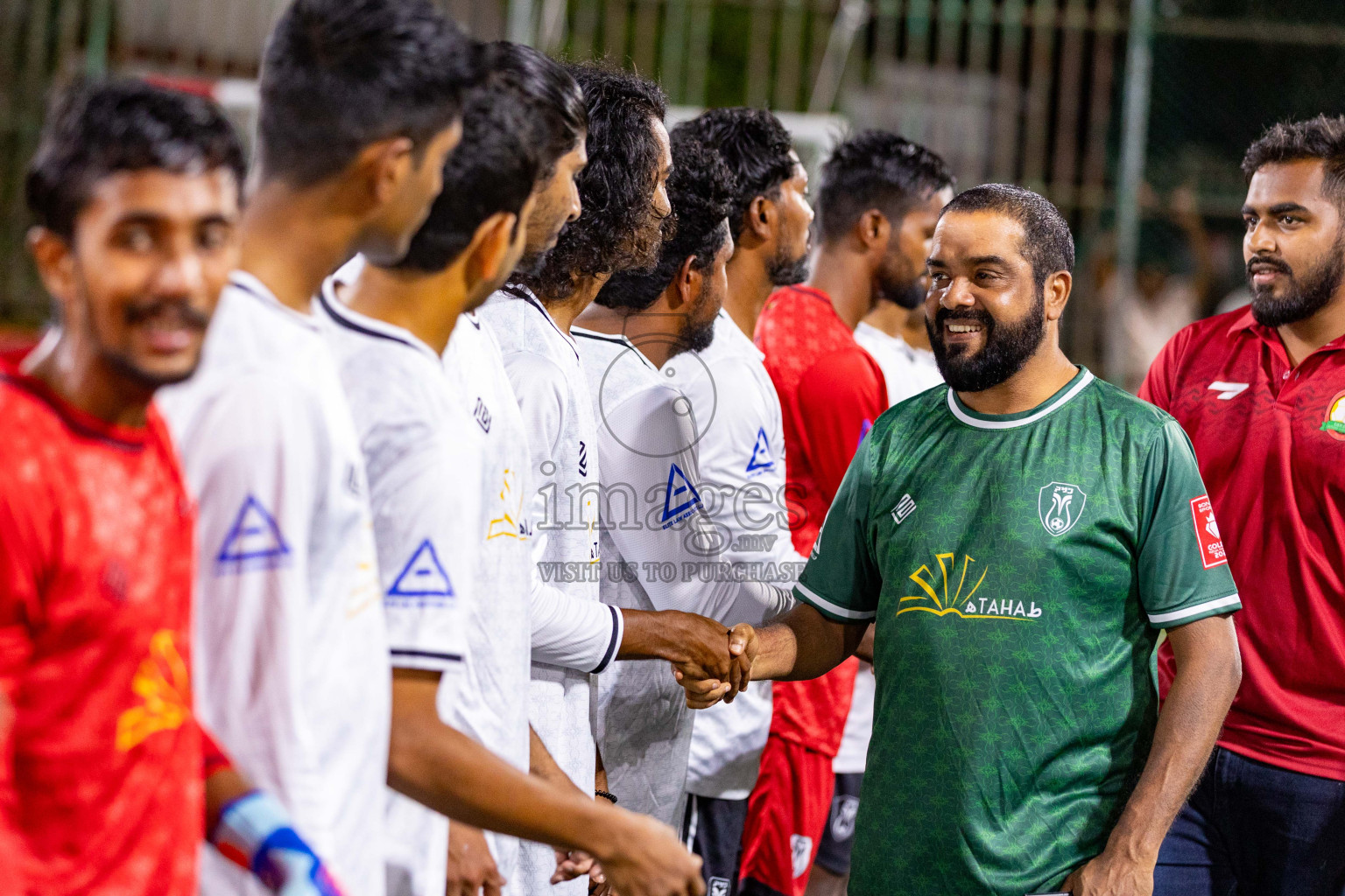 N Velidhoo vs N Miladhoo in Day 3 of Golden Futsal Challenge 2024 was held on Wednesday, 17th January 2024, in Hulhumale', Maldives
Photos: Ismail Thoriq / images.mv