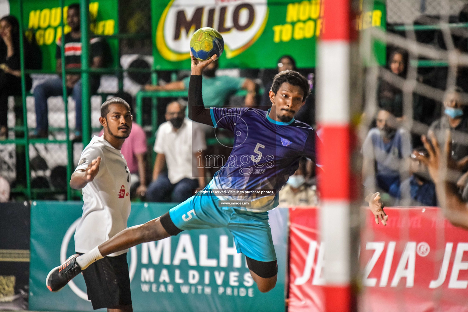 Day 11 of Milo 6th Inter Office Handball Tournament 2022 - Photos by Nausham Waheed