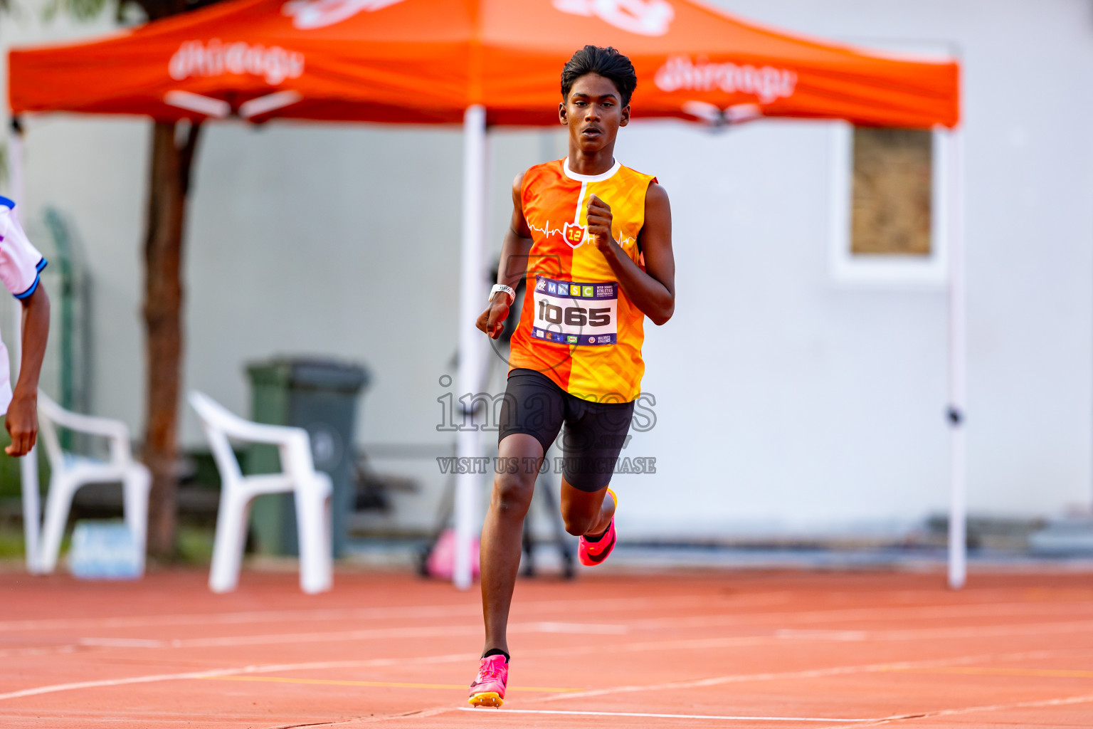 Day 5 of MWSC Interschool Athletics Championships 2024 held in Hulhumale Running Track, Hulhumale, Maldives on Wednesday, 13th November 2024. Photos by: Nausham Waheed / Images.mv