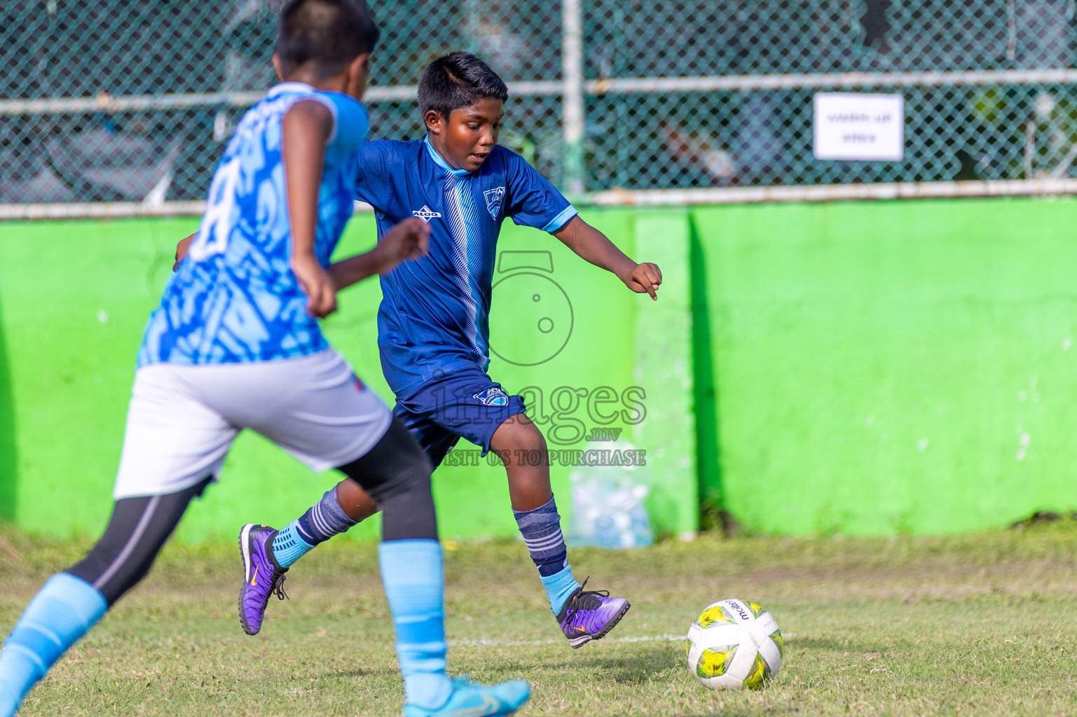 Day 2  of MILO Academy Championship 2024 - U12 was held at Henveiru Grounds in Male', Maldives on Thursday, 5th July 2024. Photos: Shuu Abdul Sattar / images.mv