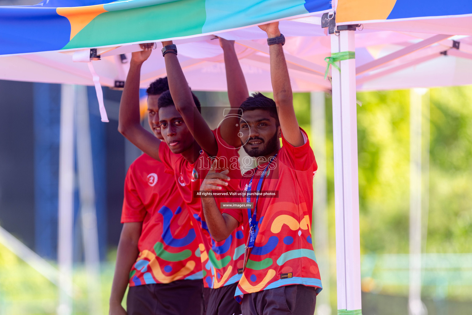 Day two of Inter School Athletics Championship 2023 was held at Hulhumale' Running Track at Hulhumale', Maldives on Sunday, 15th May 2023. Photos: Shuu/ Images.mv