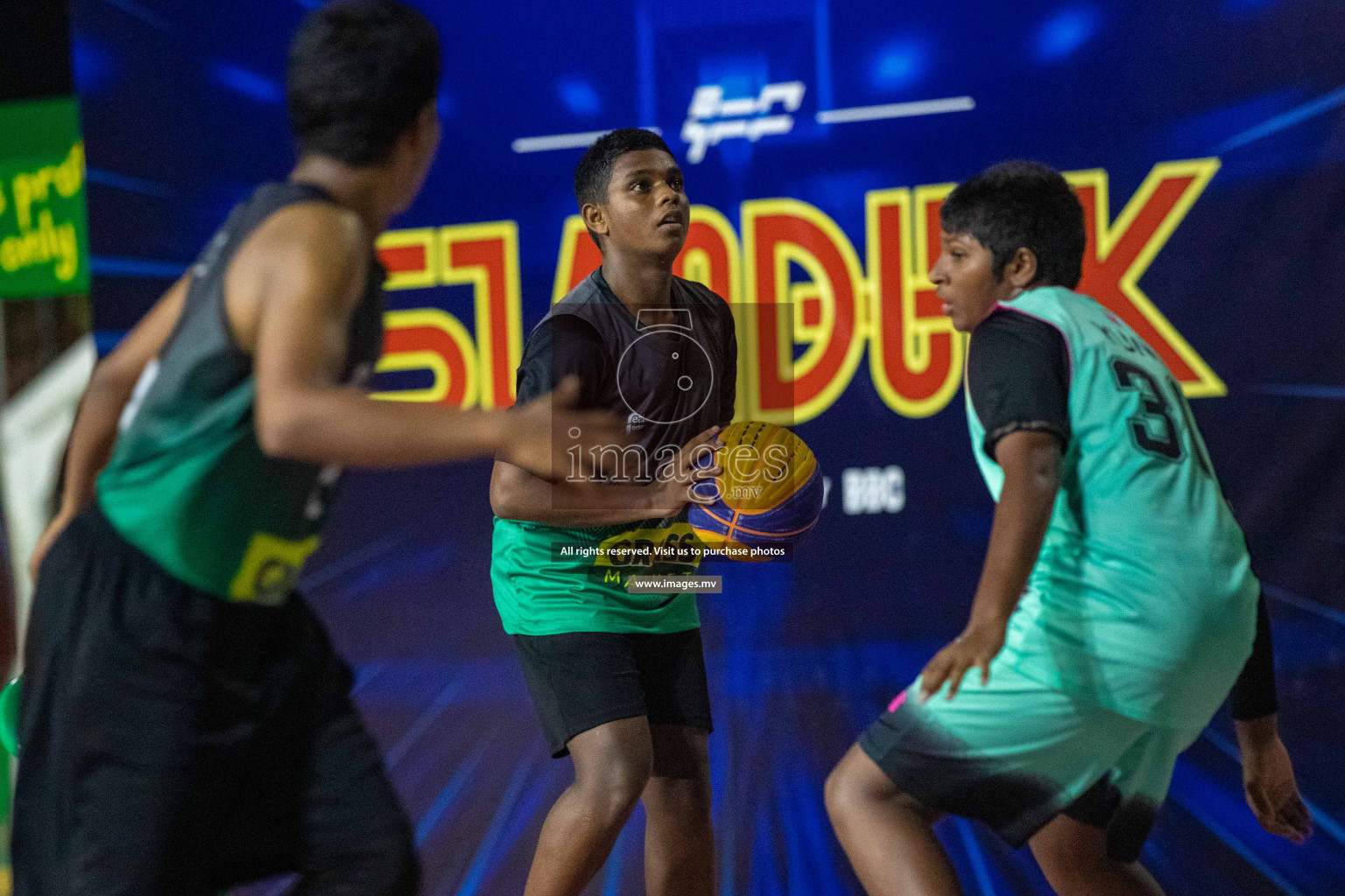 Day2 of Slamdunk by Sosal on 13th April 2023 held in Male'. Photos: Nausham waheed /images.mv