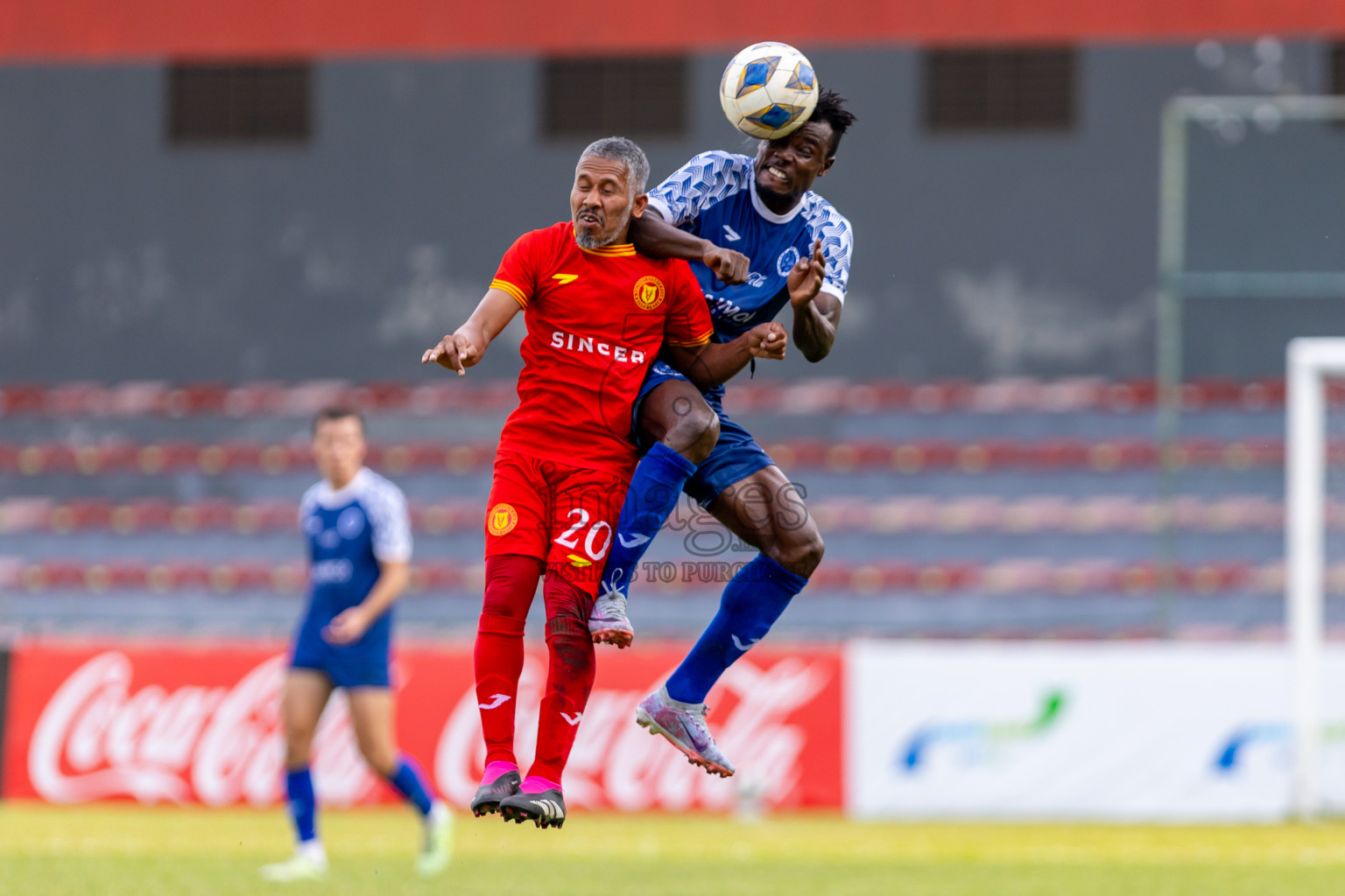 Victory SC vs New Radiant SC in the Semi Final of Second Division 2023 in Male' Maldives on Monday, 12th February 2023. Photos: Nausham Waheed / images.mv
