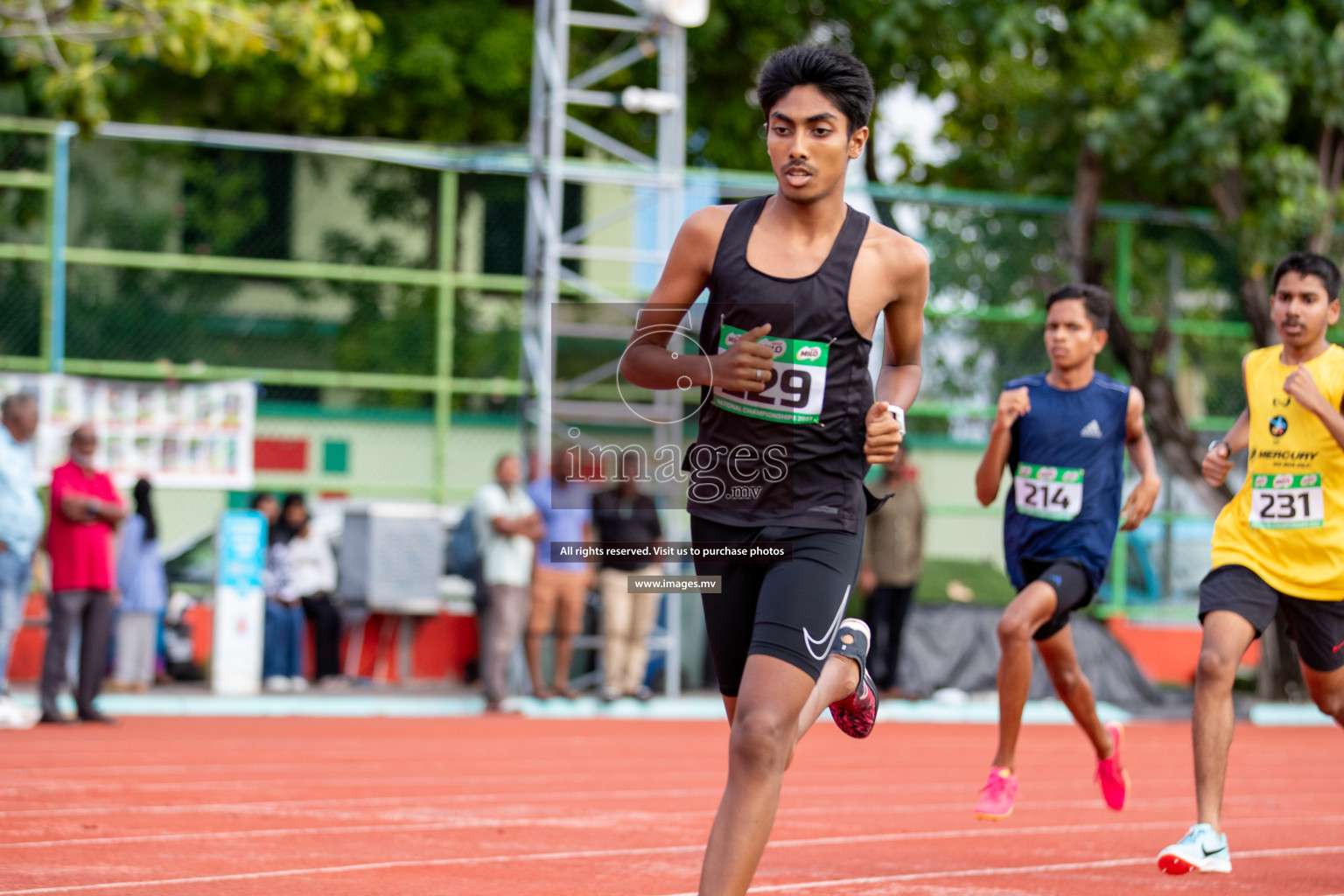 Day 2 of National Athletics Championship 2023 was held in Ekuveni Track at Male', Maldives on Friday, 24th November 2023. Photos: Hassan Simah / images.mv