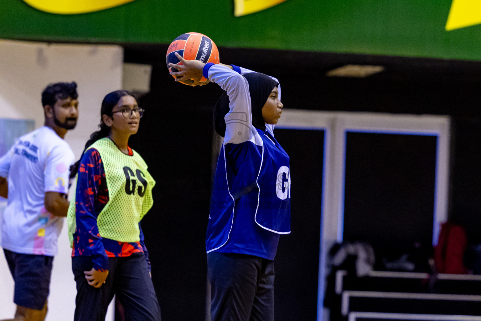 Day 10 of 25th Inter-School Netball Tournament was held in Social Center at Male', Maldives on Tuesday, 20th August 2024. Photos: Nausham Waheed / images.mv