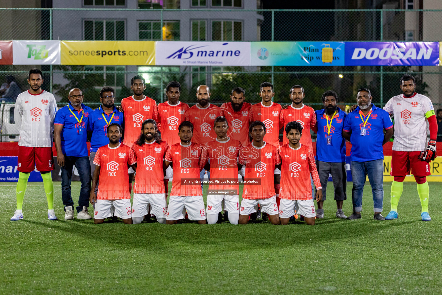 HA. Maarandhoo vs HA. Baarah in Day 6 of Golden Futsal Challenge 2023 on 10 February 2023 in Hulhumale, Male, Maldives