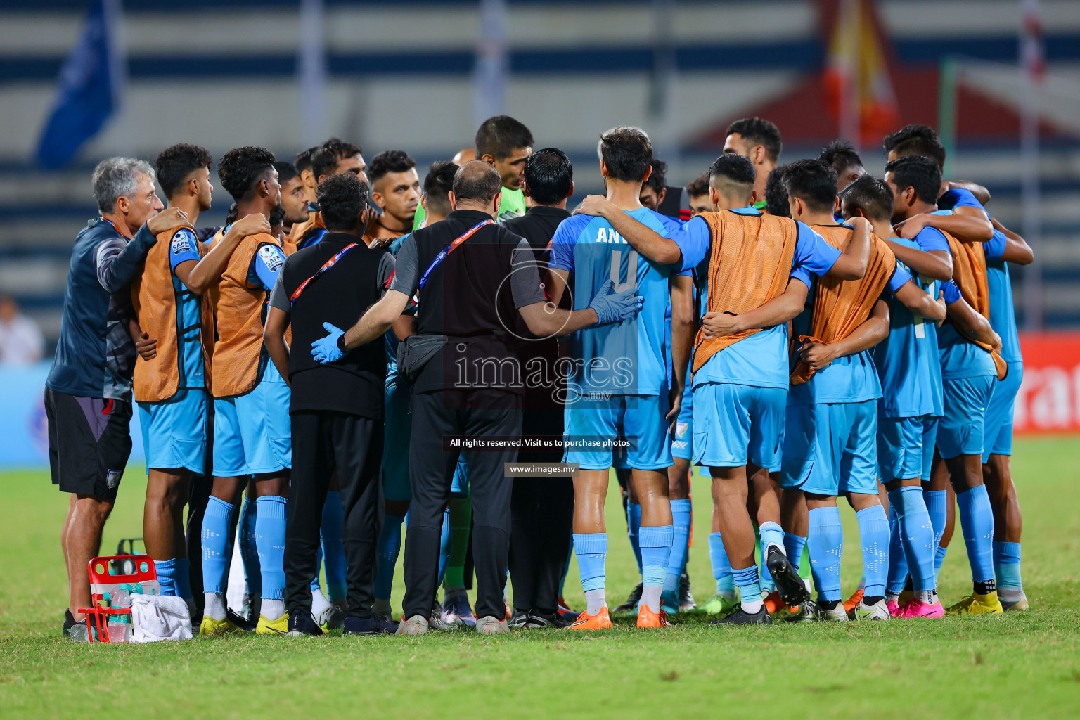 Lebanon vs India in the Semi-final of SAFF Championship 2023 held in Sree Kanteerava Stadium, Bengaluru, India, on Saturday, 1st July 2023. Photos: Nausham Waheed, Hassan Simah / images.mv