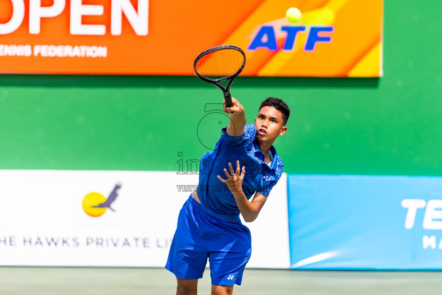 Day 4 of ATF Maldives Junior Open Tennis was held in Male' Tennis Court, Male', Maldives on Thursday, 12th December 2024. Photos: Nausham Waheed/ images.mv