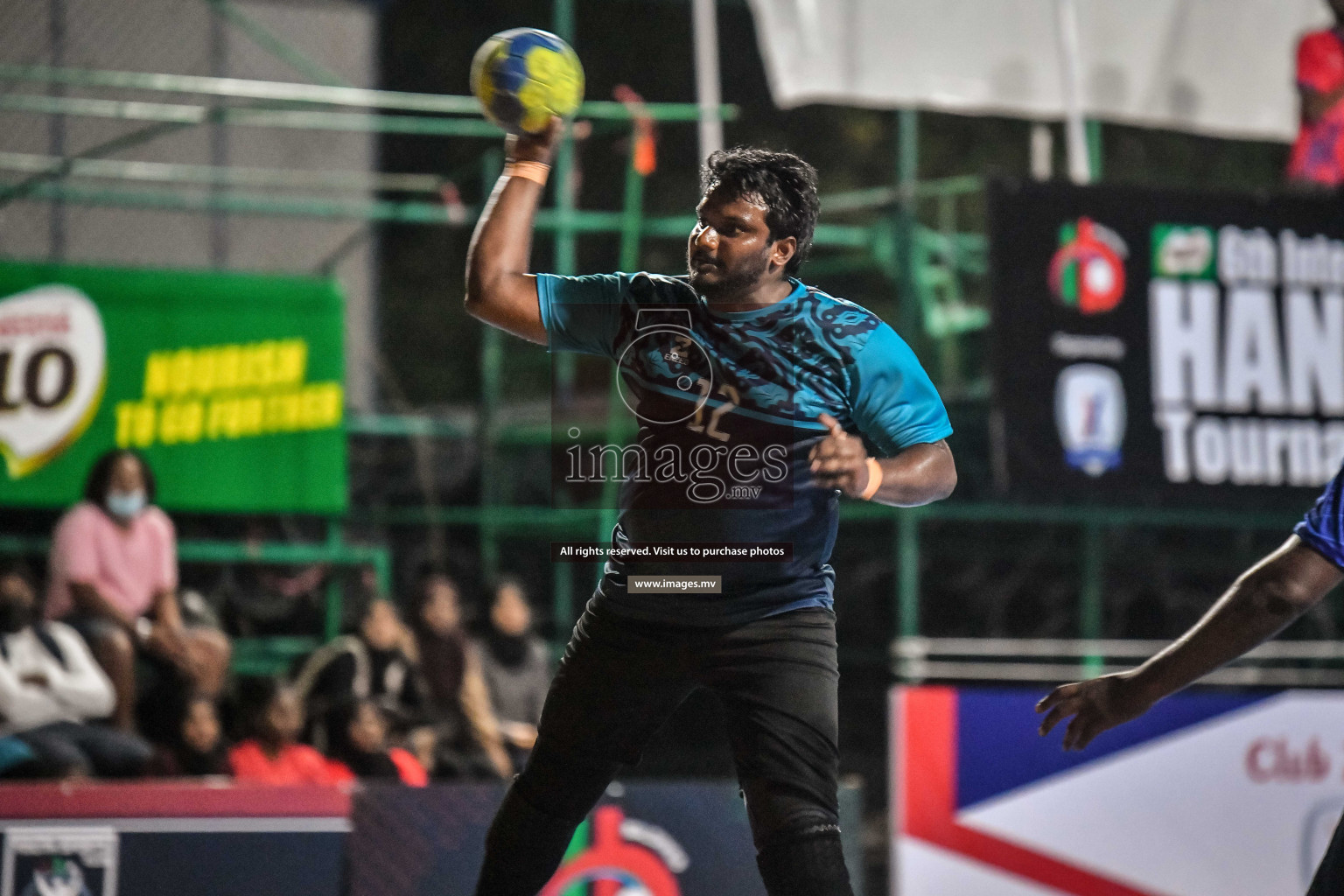 Day 6 of Milo 6th Inter Office Handball Tournament 2022 - Photos by Nausham Waheed