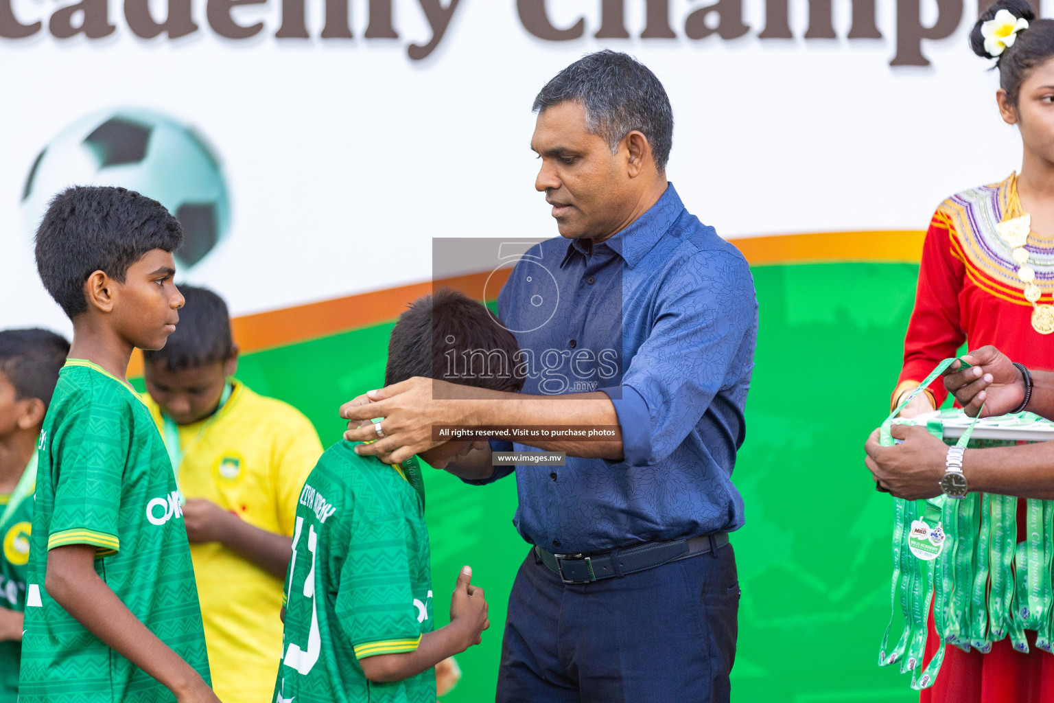 Day 2 of MILO Academy Championship 2023 (U12) was held in Henveiru Football Grounds, Male', Maldives, on Saturday, 19th August 2023. Photos: Nausham Waheedh / images.mv