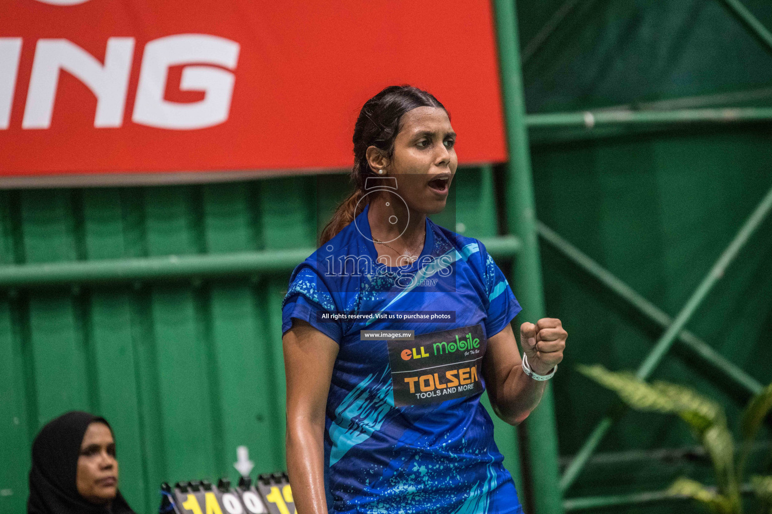 Final of Badminton association mixed group championship 2021 held in Male', Maldives Photos by Nausham Waheed