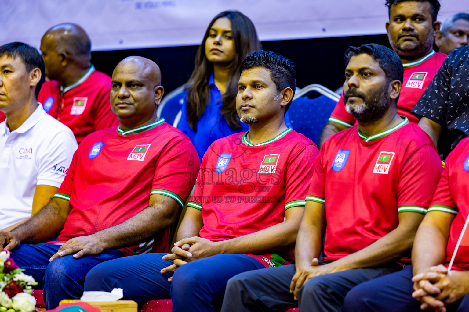 Final of CAVA Woman's Volleyball Challenge Cup 2024 was held in Social Center, Male', Maldives on Wednesday, 11th September 2024. Photos: Nausham Waheed / images.mv